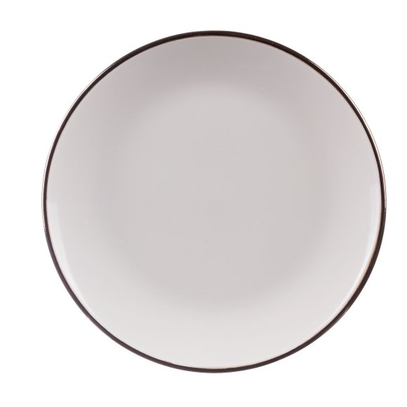 SERVIZIO 18 PIATTI IN CERAMICA - BIANCO