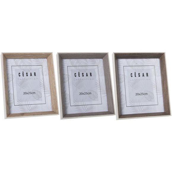 CORNICE PORTAFOTO IN LEGNO 20X25CM - COLORI ASSORTITI
