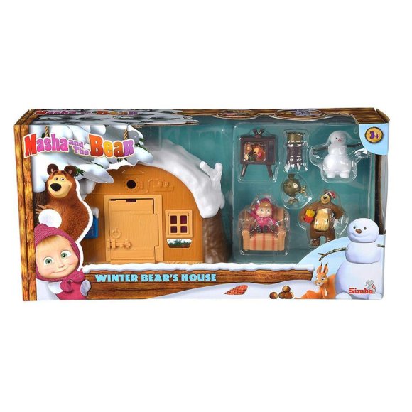 MASHA PLAYSET WINTER BEARS HOUSE