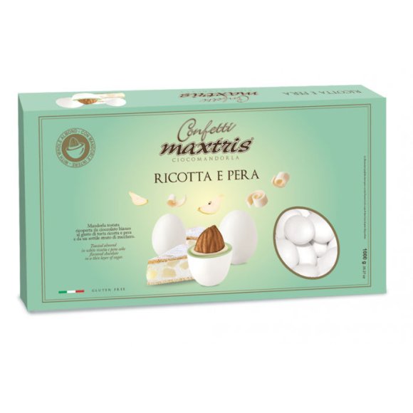 Maxtris - Ricotta E Pera Confetti 1 Kg - Bianchi