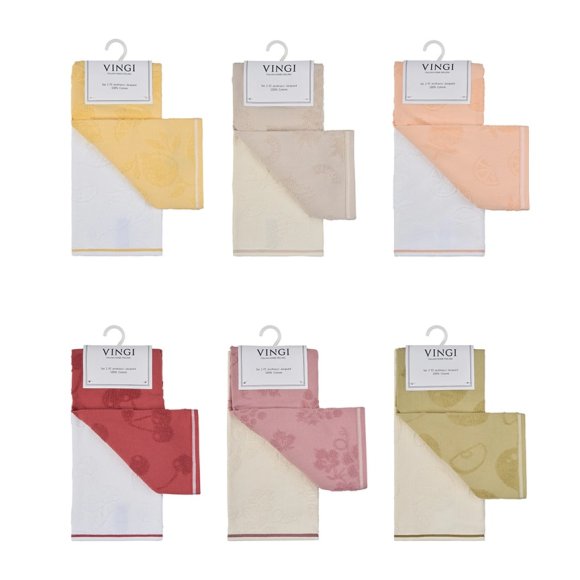 VINGI - STROFINACCI "DEVIN" 2 PEZZI - COLORI ASSORTITI