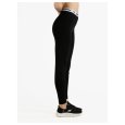 SUPERGA - LEGGINGS DONNA ELASTICO COD.SUD762 - NERO