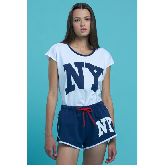 NOIDINOTTE - PIGIAMA DONNA COD."FA7762AB" NY GIROMANICA
