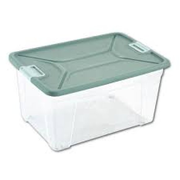 Contenitore Klic Rolly 8 Trasparente Con Coperchio 