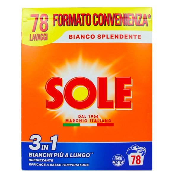 SOLE FUSTONE 78 MIS. BIANCO SPLEND.