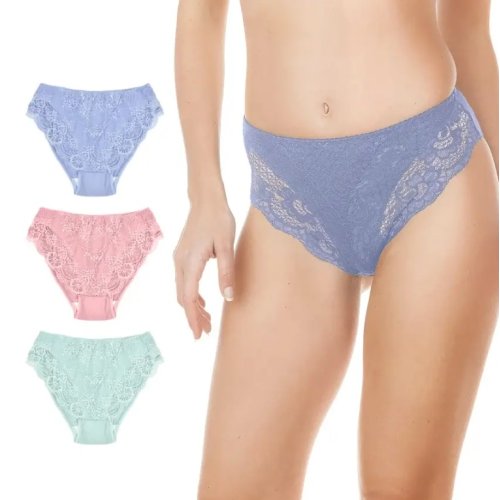 JADEA Slip Donna In Cotone: Confezione Da 6 In Cipria (Taglia 2/42) - Morbidezza E Comfort Quotidiano