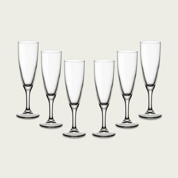 Bormioli - Set 6 Calici Flute Prosecco 15 cl 