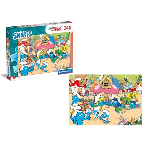 PUZZLE 24 MAXI THE SMURFS