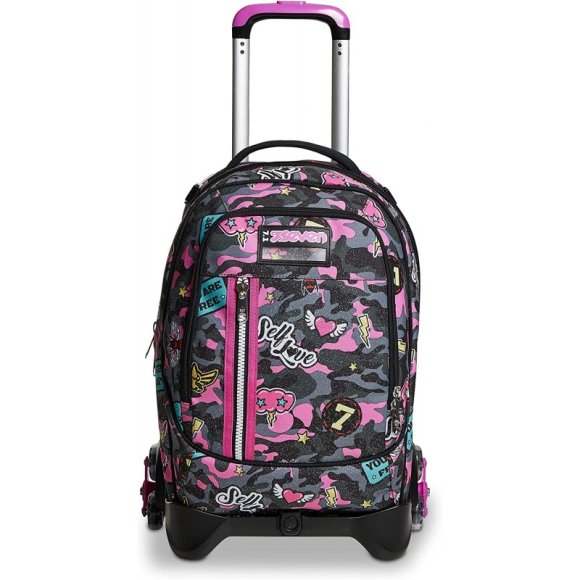ZAINO TROLLEY JACK CAMOULOVE GIRL