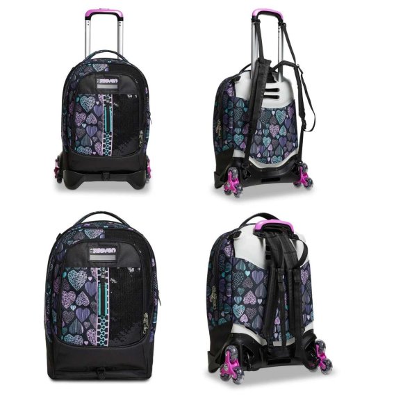 ZAINO TROLLEY JACK PATCHYHEART GIRL