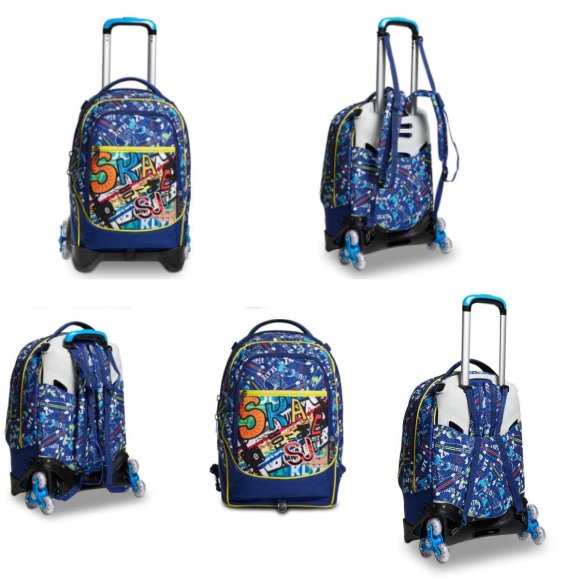 ZAINO TROLLEY JACK GANG FUNNY ADVEN