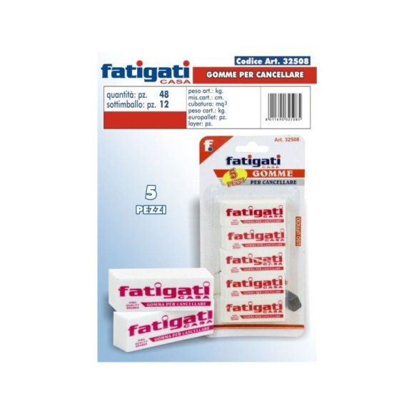 GOMME PER CANCELLARE 32508