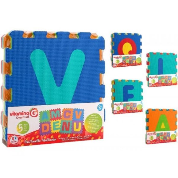 PUZZLE 10MM LETTERE 5PZ 05048