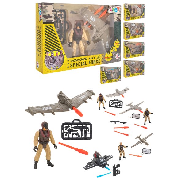 PLAYSET MILITARE MEZZI+ACCESSORI