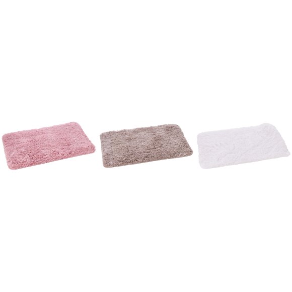 TAPPETO BAGNO CON ANTISCIVOLO - COLORI ASSORTITI