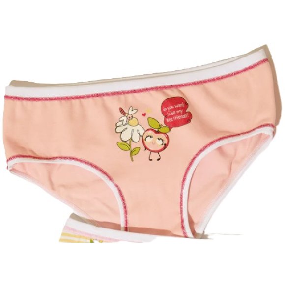 JADEA SLIP BIMBA  LIBELLULA  ART.803 - COLORI ASSORTITI 