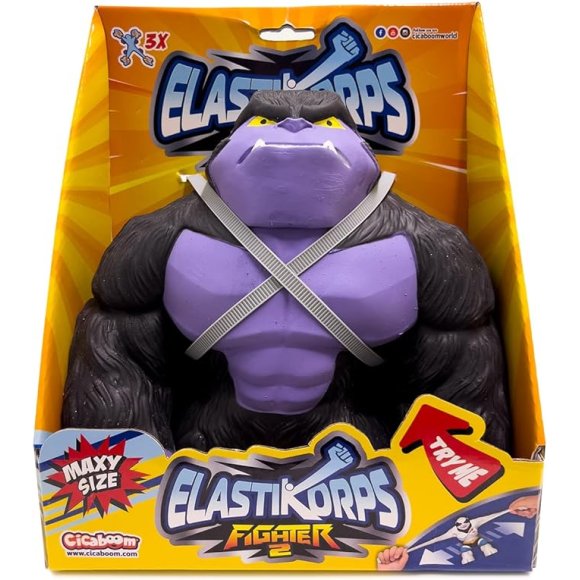 ELASTIKORPS MAXY BONGO NERO-VIOLA