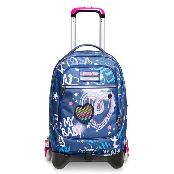 ZAINO TROLLEY JACK ROCK ON GIRL