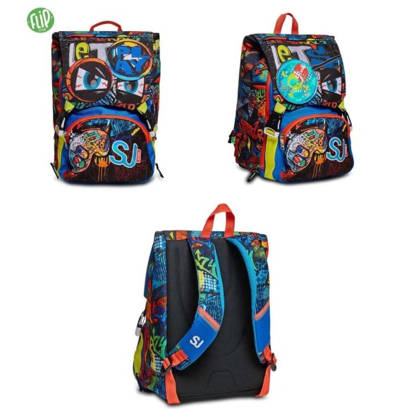 SEVEN*SJ GANG FACCE DA SJ BOY ZAINO