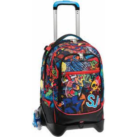 ZAINO*TROLLEY JACK GANG FACCE DA SJ