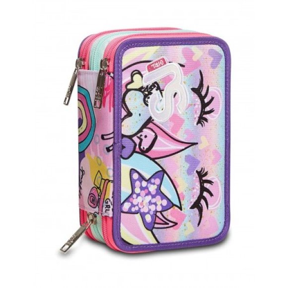 ASTUCCIO 3 ZIP GANG ANIMALI FANTAS.