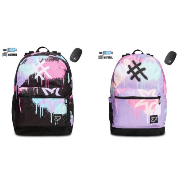 ZAINO REVERSIBILE MUSICANDVIBE GIRL