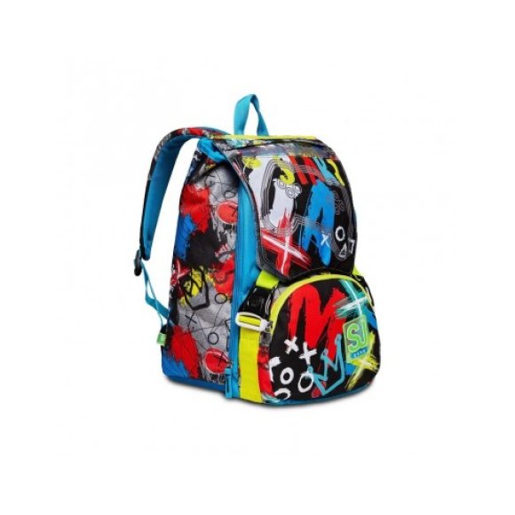 ZAINO*SDOPPIABILE GLITZLED BOY