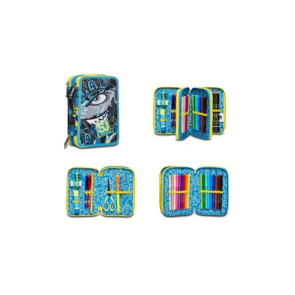 ASTUCCIO 3 ZIP SHARKEN SJ GANG