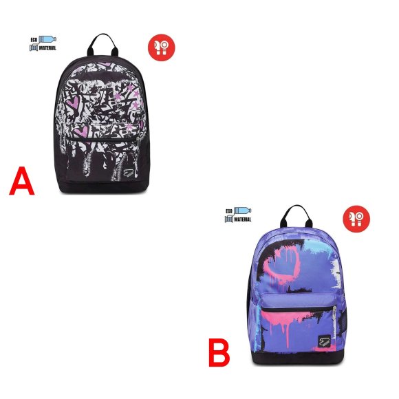 ZAINO REVERSIBILE NEW CON EARPHONES