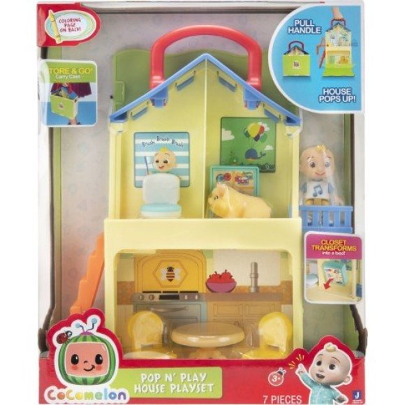 COCOMELON CASA POP N PLAY C/JJ