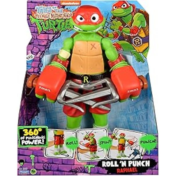 TURTLES PERS. ROLL'N PUNCH RAPH
