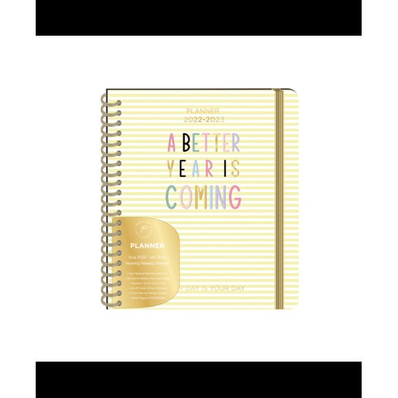 DIARIO 16M WEEKLY GIALLO PLANNER