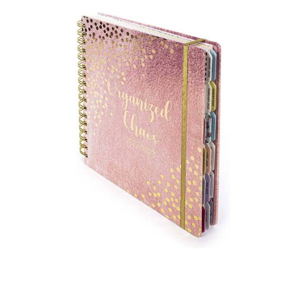 DIARIO 16M WEEKLY GOLD PLANNER