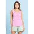 NOIDINOTTE - PIGIAMA DONNA SPALLA LARGA COD.FA8212 - COLORI ASSORTITI