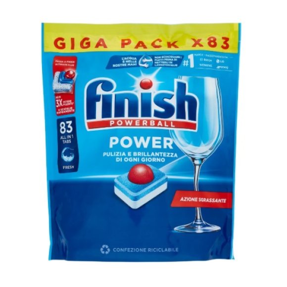 FINISH TABS POWERBALL CLASSICO - 83 PEZZI 