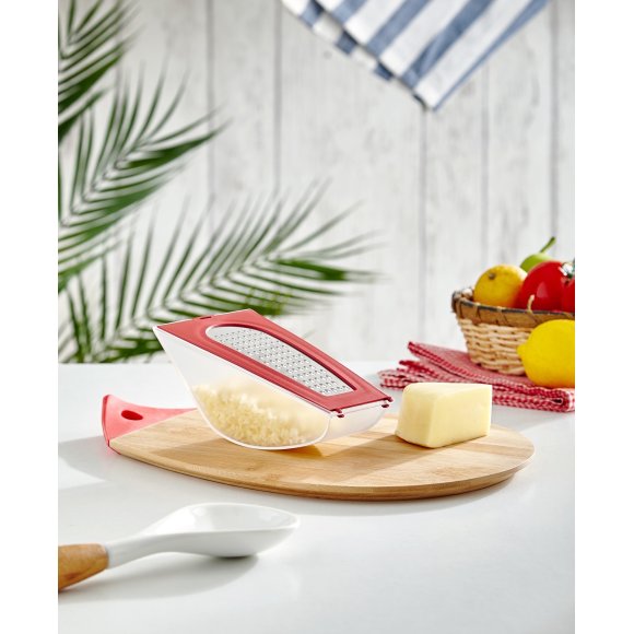 GRATTUGIA ACCESSORI + CONTENITORE - COLORI ASSORTITI
