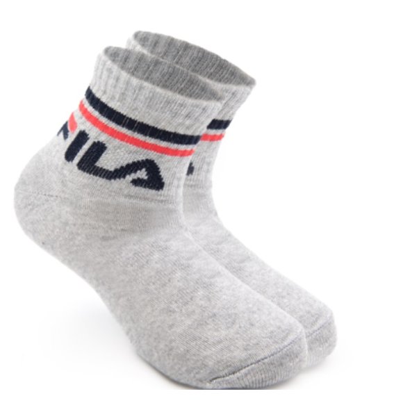 FILA CALZINO BIMBO ART.F8338 3 PEZZI QUARTER - GRIGIO 