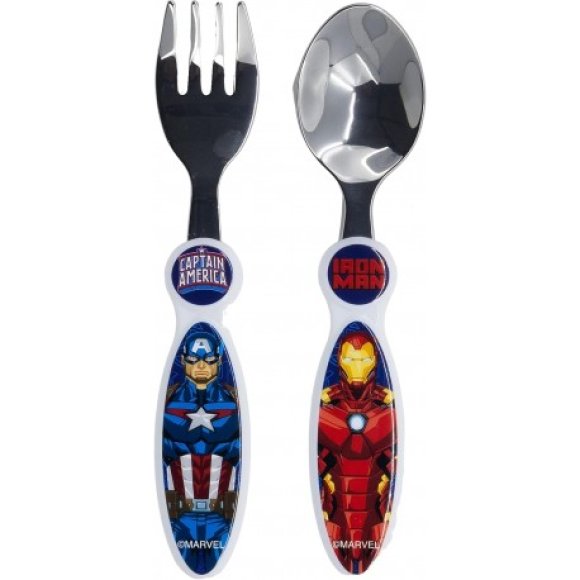 AVENGERS*SET 2 POSATE ACCIAIO