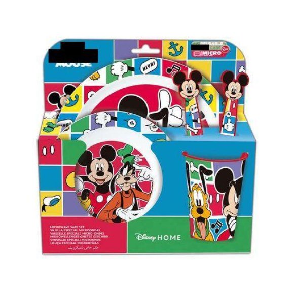 MICKEY SET 5PZ MICROONDE