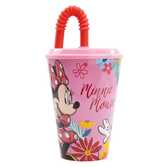 MINNIE*BICCHIERE CON CANNUCCIA
