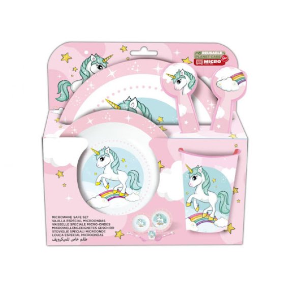 UNICORN*SET 5PZ MICROONDE ST91009