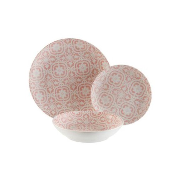 STOVIGLIA 18 PEZZI "CIRYL ROSE"