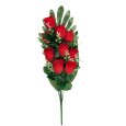 BOUQUET DI ROSE ARTIFICIALI 53 CM - COLORI ASSORTITI