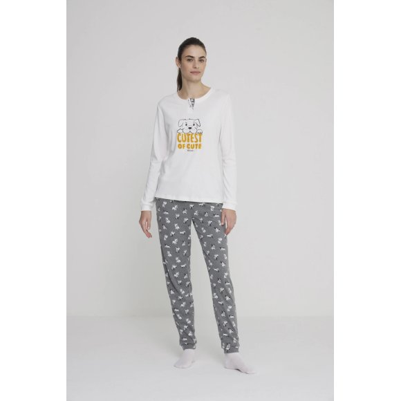 NOIDINOTTTE - PIGIAMA DONNA COD. FA8777PB-402
