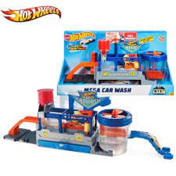HOT WHEELS CITY MEGA CAR WASH