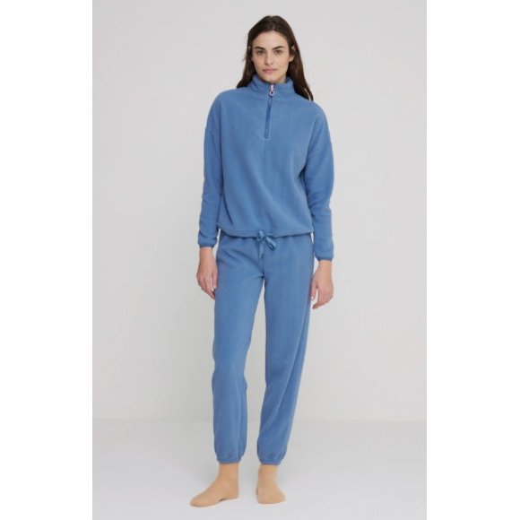 NOIDINOTTE - PIGIAMA DONNA MICROPILE COD. FA8941PB401 - VERDE