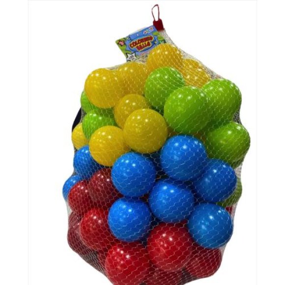 PALLE COLORATE 41929 100PZ IN RETE