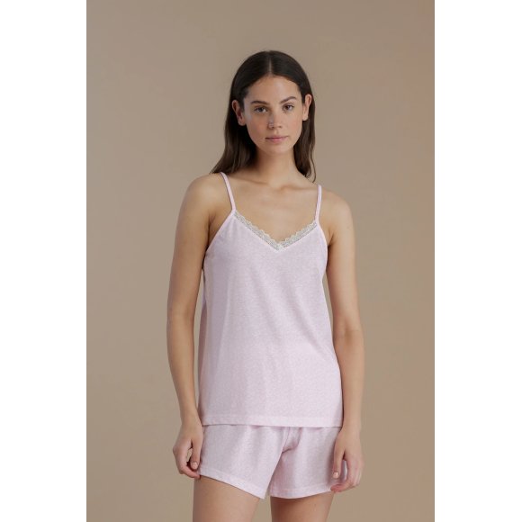 NOIDINOTTE - PIGIAMA DONNA COTONE COD.FA009156 - ROSA