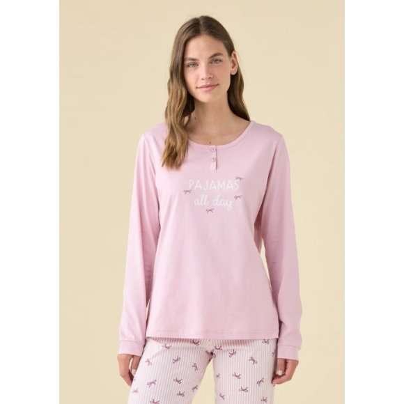 NOI DI NOTTE PIGIAMA DONNA MANICA LUNGA ART.FA009462