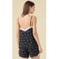 NOI DI NOTTE PIGIAMA DONNA CORTO BRETELLINA ART. FA009660- COLORI ASSORTITI 